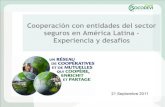 Cooperación con entidades del sector seguros en América Latina – Experiencia y desafíos