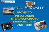 Presentacion Proyecto Integración Interdisciplinar  Tienda Escolar