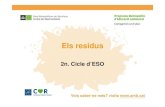 Activitats educatives a l`Aula - Els residus (2n cicle ESO)
