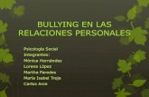 Bullying en las relaciones personales