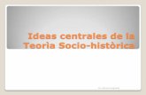 Ideas centrales de la teorìa socio històrica