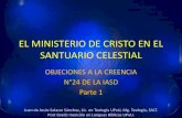 El ministerio de cristo en el santuario celestial 1