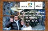Minnovex Premio F. Riveri 2012