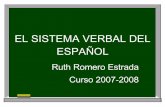 El sintagma verbal del español
