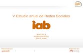 V Estudio Anual de Redes Sociales IAB Spain