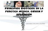 Principios bioéticos en la práctica médica
