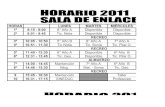 Horario 2011