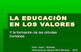La educación en los valores y en las virtudes