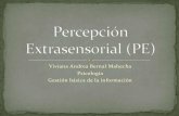 Percepción extrasensorial (pe)