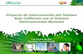 Proyecto de interconexión del sistema Baja California con el sistema interconectado Nacional, Reunión Regional en Mexicali
