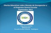 Charlas Educativas sobre Terremotos - Escuela Emilio Scharón Rodríguezz