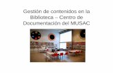 IV Encuentros de Centros de Documentación de Arte Contemporáneo ARTIUM -  Araceli Corbo