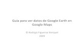 Guia De Google Earth A Google Maps