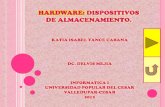 HARDWARE: DISPOSITIVOS DE ALMACENAMIENTO