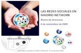 Las redes sociales en Madrid Network- Álvaro de Arenzana
