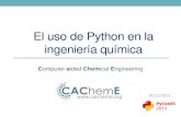 Python para resolver EDPs - Ingeniería Química - PyConES 2013
