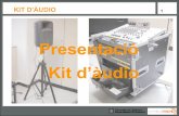 Presentació kit ràdio
