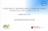 Ecdl 2012 módulo 7 Murcia EAL