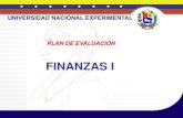 Finanzas i.  plan de evaluación unefa  29 septiembre de 2011