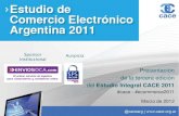 Presentación repercusiones estudio  Comercio Electrónico 2011