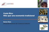 Costa Rica más que una economía tradicional.
