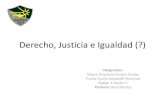 Derecho, justicia e igualdad (