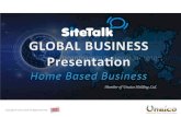 Sitetalk Presentation