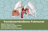 Tromboembolismo Pulmonar.