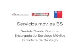 Servicios móviles Biblioteca de Santiago