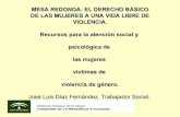 "El derecho básico de las mujeres a una vida libre de violencia" por J.l. Días