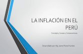 La inflación en el perú