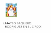 Cuento: Mateo en el Circo. Ed. Infantil. Colegio LAR 12/13