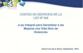Ley integral para garantizar a las mujeres una vida libre de violencia - SEA Bolivia