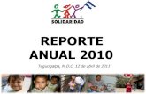 Presentacion final annual report 2010