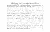 Carta abierta de Rafael Correa