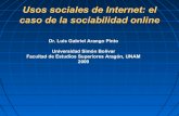 Usos sociales de Internet y sociabilidad online