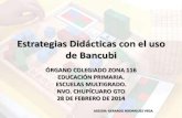 Estrategias didácticas con el uso de bancubi