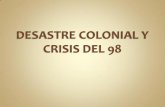 Desastre colonial y crisis del 98