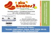 Proyecto Picahuates  TECNOLOGÍA Y ADMINISTRACIÓN DE LAS OPERACIONES