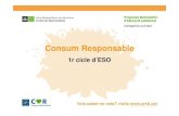 Activitats educatives a l`Aula - Consum responsable (1er cicle ESO)
