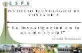 Investigacion en la accion social