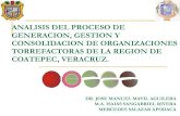 Analisis Del Proceso De Generacion, Gestion Y Consolidacion De Las Torrefactoras De Coatepec