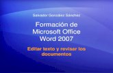 Curso De Word Editar Texto Y Revisar Los Documentos