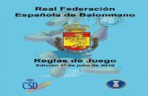 Rfebm reglamento sala español