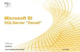 SQL Denali Microsoft BI Raona