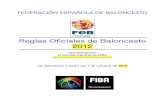Reglas Oficiales Baloncesto FIBA 2012