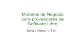 Modelos de Negocio con Software Libre 3/6 Fabricantes
