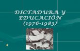 Dictadura Militar (Educación) Por Juan Martín Lozano