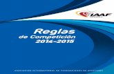Iaaf competition rules 2014 2015 (español)