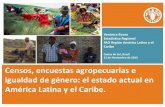 FAO: Genero en los censos agropecuarios red